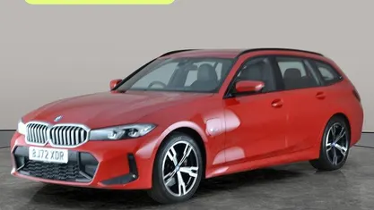 Used BMW 330e M Sport 292 HP (214 kW) 2023 Red Estate