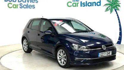 Used VW Golf VII GT 150 HP (110 kW) 2017 Blue Hatchback