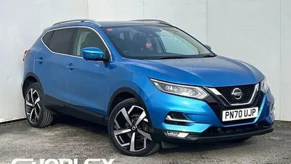 Used Nissan Qashqai N-Motion 140 HP (102 kW) 2020 Blue SUV