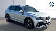 Silver Used 2021 VW Tiguan R-line SUV | £26,623 (Fair price)