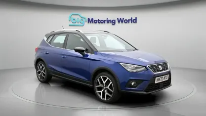 Used Seat Arona XCELLENCE Lux 110 HP (80 kW) 2021 Blue SUV