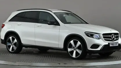 Used Mercedes GLC220 Urban 170 HP (125 kW) 2018 White SUV
