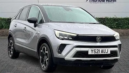 Used Vauxhall Crossland Elite 131 HP (96 kW) 2021 Grey SUV