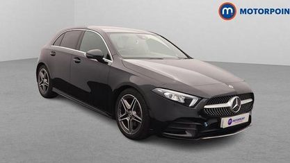 Używany Mercedes A200 AMG line 163 KM (119 kW) 2020 Czarny Hatchback