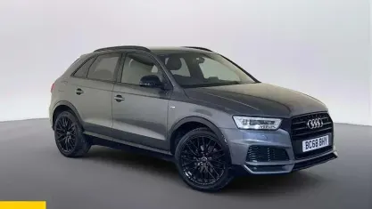 Used Audi Q3 Black Edition 150 HP (110 kW) 2018 Grey SUV