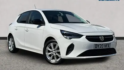 Used Vauxhall Corsa 75 HP (55 kW) 2020 White Hatchback