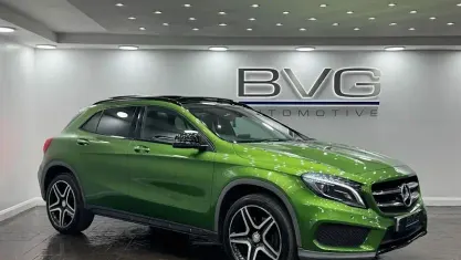 Used Mercedes GLA220 AMG line 177 HP (130 kW) 2016 Green SUV