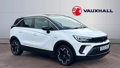 Used Vauxhall Crossland Ultimate 120 HP (88 kW) 2021 White SUV