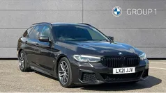Grey Used 2021 BMW 530e M Sport Estate | £25,250 (Fair price)