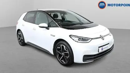 Used VW ID.3 Pro 150 kW (204 HP) 2022 White Hatchback
