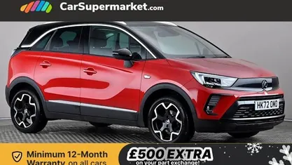 Red Used 2022 Vauxhall Crossland Ultimate SUV | £11,697 (Fair price)