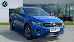 Blue Used 2020 VW T-Roc R-line SUV | £22,398 (Fair price)