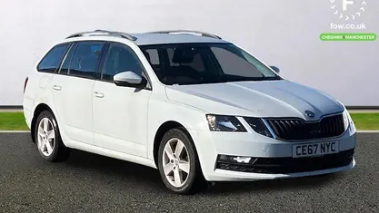 Used Skoda Octavia SE 150 HP (110 kW) 2017 White Estate