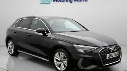 Used Audi A3 Sportback e-tron S-Line 204 HP (150 kW) 2022 Black Hatchback