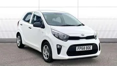 White Used 2018 Kia Picanto Hatchback | £6,495 (Fair price)