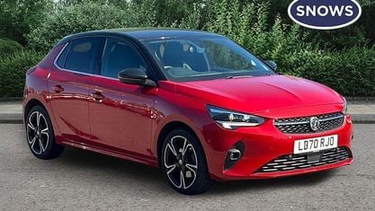 Używany Vauxhall Corsa Ultimate 101 KM (74 kW) 2020 Czerwony Hatchback