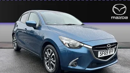 Used Mazda 2 Inclusive 90 HP (66 kW) 2019 Blue Hatchback