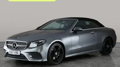 Grey Used 2018 Mercedes E220 AMG Line Premium Plus Cabriolet | £18,517 (Fair price)