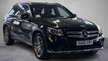Used Mercedes GLC250 AMG line 204 HP (150 kW) 2016 Black SUV