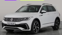 White Used 2022 VW Tiguan R-line SUV | £23,204 (Fair price)