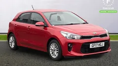 Red Used 2017 Kia Rio 2 Hatchback | £9,799 (Fair price)