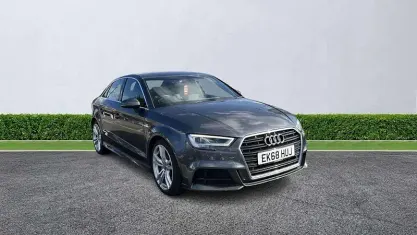 Used Audi A3 S-Line 150 HP (110 kW) 2018 Grey Sedan