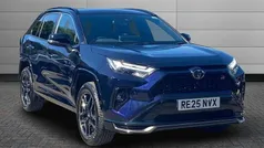 Blue New 2025 Toyota RAV4 Hybrid Sport SUV | £46,995 (Super price)