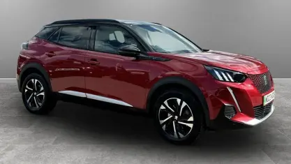 Used Peugeot e-2008 GTi 100 kW (136 HP) 2023 Red SUV