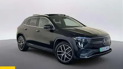 Used Mercedes EQA250 AMG Line Premium 139 kW (190 HP) 2022 Black SUV