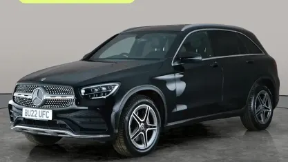 Used Mercedes GLC220 AMG line 194 HP (142 kW) 2022 Black SUV