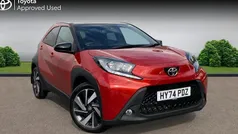 Chili red bitone Used 2024 Toyota Aygo Style Hatchback | £14,524 (Fair price)