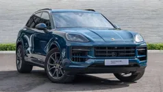 Montego blue metallic Used 2024 Porsche Cayenne Chrono SUV | £78,995 (Fair price)