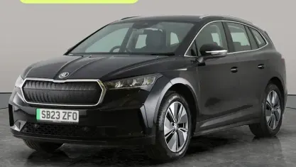 Used Skoda Enyaq iV ecoSuite 150 kW (204 HP) 2023 Black SUV
