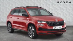Red Used 2022 Skoda Karoq SportLine SUV | £24,517 (Fair price)