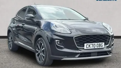 Used Ford Puma Titanium 125 HP (91 kW) 2020 Black SUV