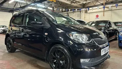 Used Skoda Citigo Colour Edition 60 HP (44 kW) 2018 Black Hatchback
