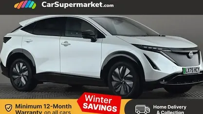 White Used 2025 Nissan Ariya Shiro SUV | £23,997 (Good price)
