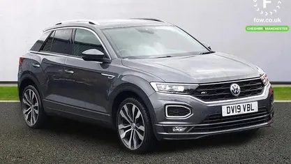Used VW T-Roc R-line 116 HP (85 kW) 2019 Grey SUV
