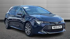 Obsidian blue Used 2021 Toyota Corolla Design Hatchback | £17,401 (Fair price)