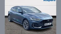 Blue Used 2022 Ford Focus ST-Line Hatchback | £17,400 (Fair price)