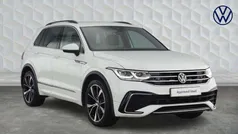 White Used 2023 VW Tiguan R-line SUV | £29,482 (Fair price)