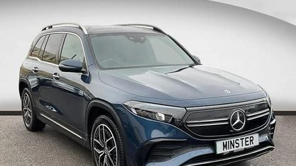 Usado Mercedes EQB300 AMG Line Premium 167 kW (228 HP) 2023 Azul SUV