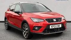 Metallic desire red Used 2021 Seat Arona FR Sport SUV | £14,295 (Fair price)