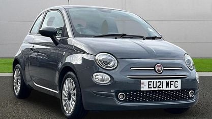 Używany Fiat 500 Lounge 70 KM (51 kW) 2021 Szary Hatchback