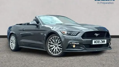 Used Ford Mustang GT Convertible 416 HP (305 kW) 2017 Grey Cabriolet