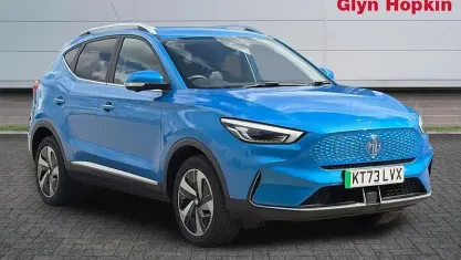 Used MG ZS Trophy Connect 114 kW (156 HP) 2022 Blue SUV