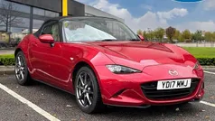 Red Used 2017 Mazda MX5 Inclusive Cabriolet | £13,295 (Good price)