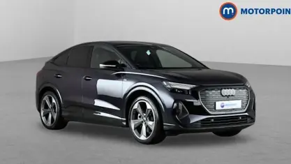 Used Audi Q4 Sportback e-tron Black Edition 210 kW (286 HP) 2025 Purple SUV