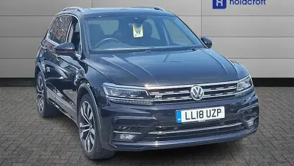 Used VW Tiguan R-line 179 HP (131 kW) 2018 Black SUV