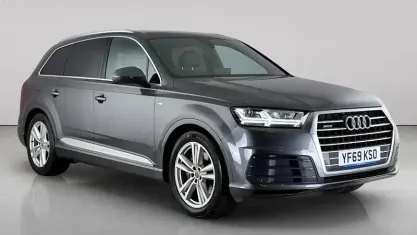 Used Audi Q7 S-Line 231 HP (169 kW) 2019 Grey SUV